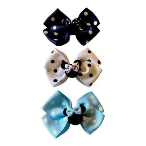 NWOT-MINNIE MOUSE HAIR BOWS
